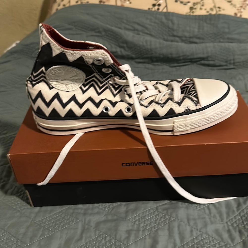 Missoni converse high tops. Woman’s size 7.5.